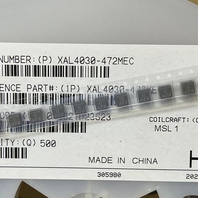 Coilcraft Induktor Daya Terlindung Arus Tinggi Kehilangan daya rendah 4.7UH XAL4030-472MEC