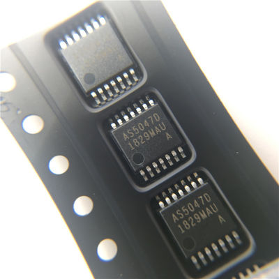 Board Mount Hall Effect Sensor Magnetik AMS OSRAM AS5047D-ATSM Analog Isolator IC