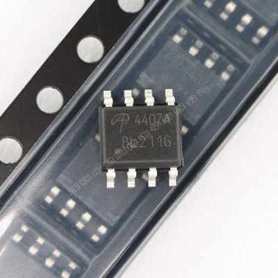 AO4407A P-CHANNEL 12A MOSFET Asli dalam stok 10PCS Efek Lapangan Transistor 4407A